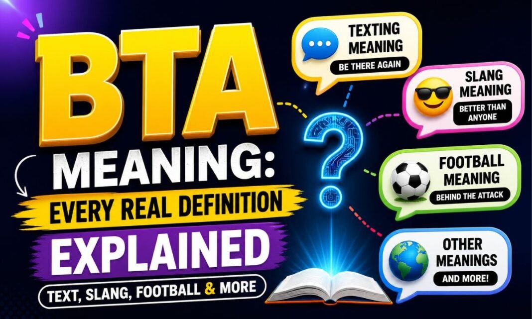 bta meaning