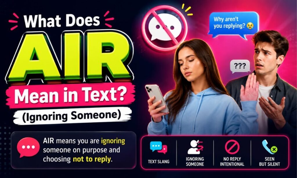 AIR Mean in Text
