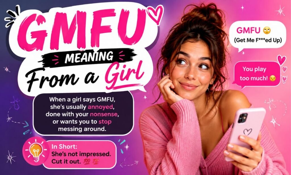 GMFU Meaning From a Girl