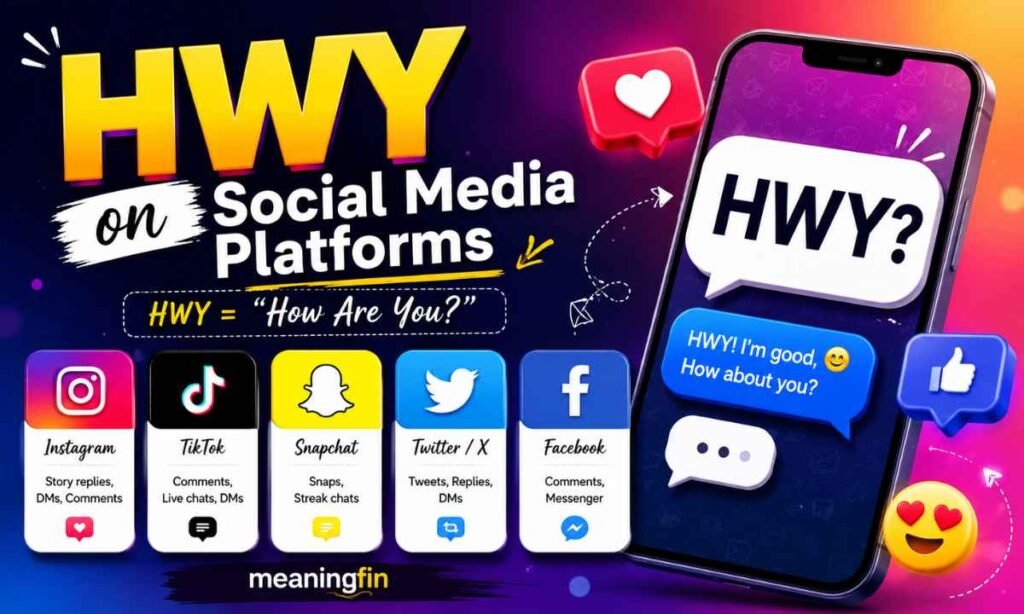 HWY on Social Media Platforms