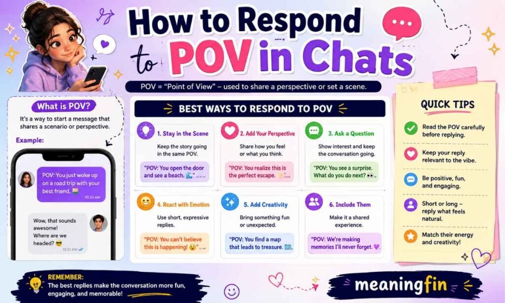 How to Respond to POV in Chats
