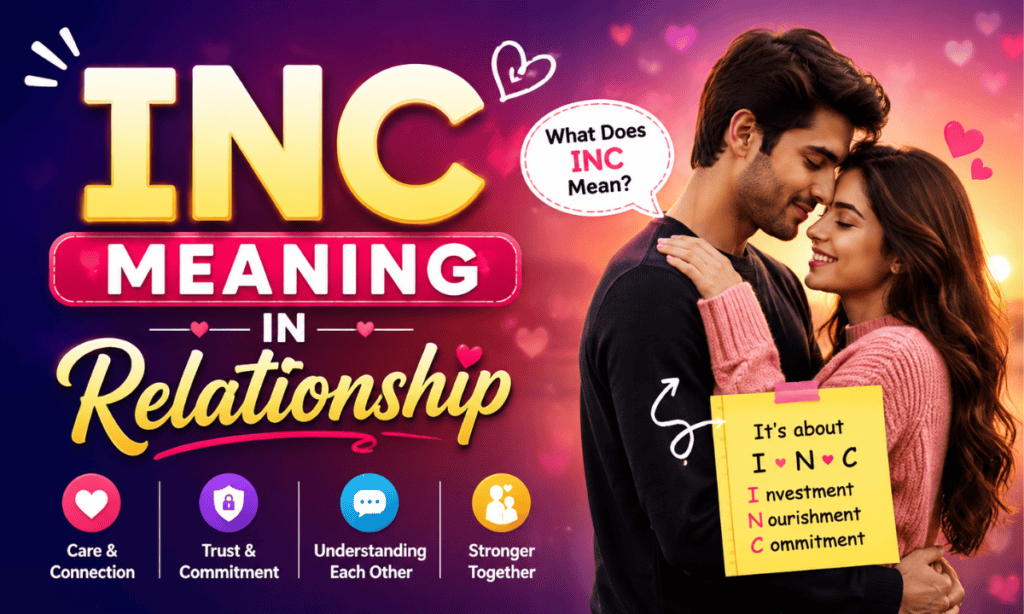 INC Meaning in Relationship