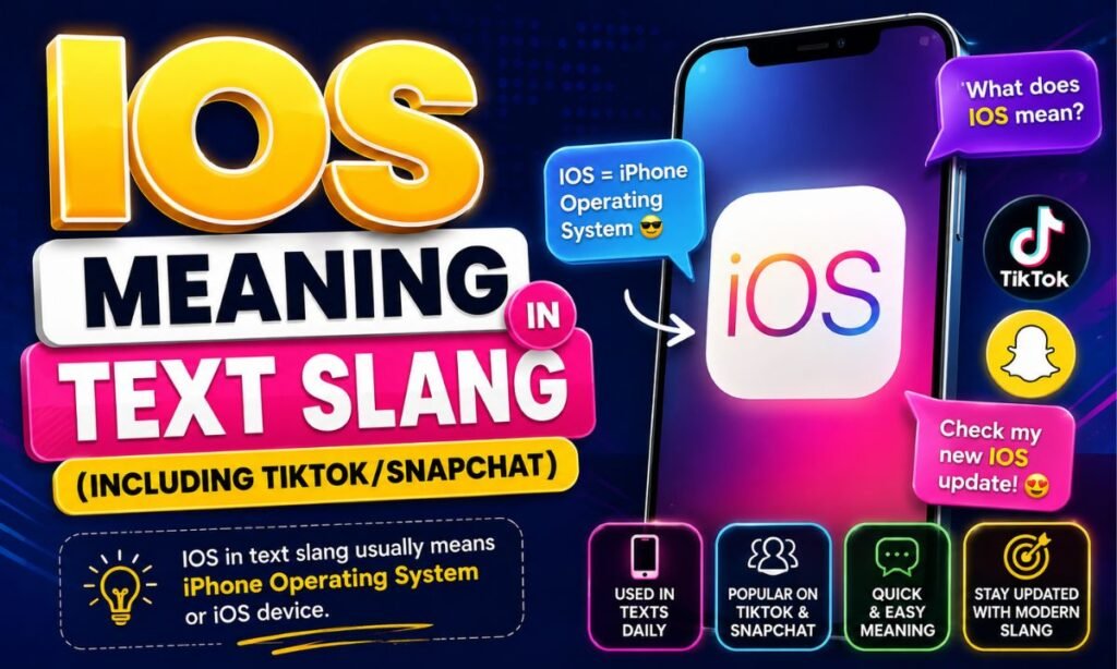IOS Meaning in Text Slang