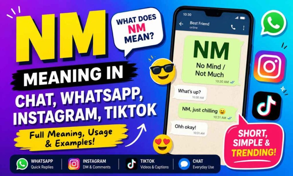 Meaning in Chat, WhatsApp, Instagram, TikTok