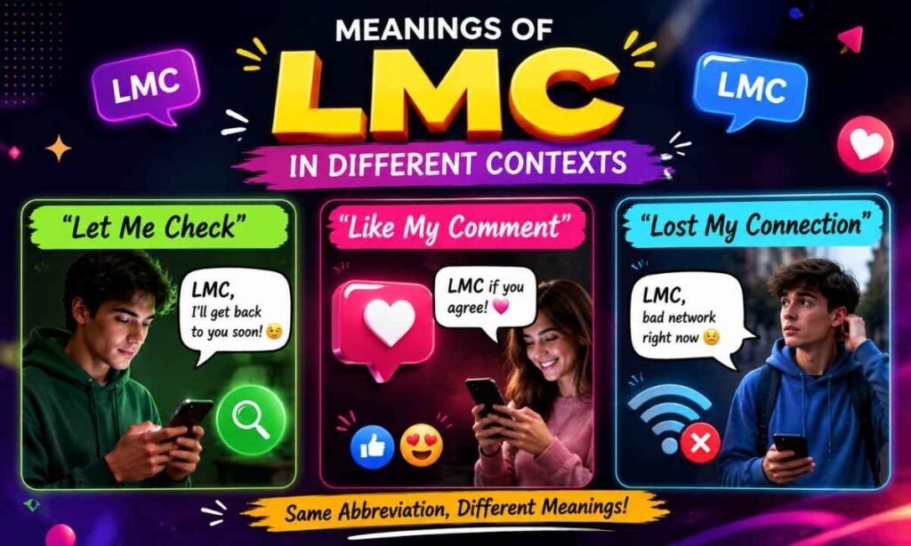 Meanings of LMC in Different Contexts
