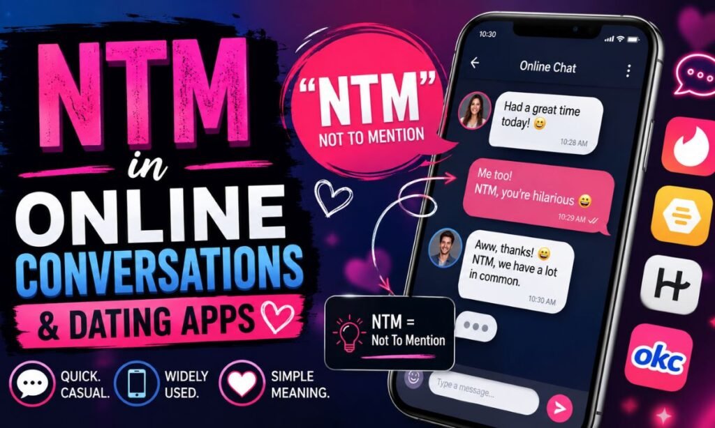 NTM in Online Conversations & Dating Apps
