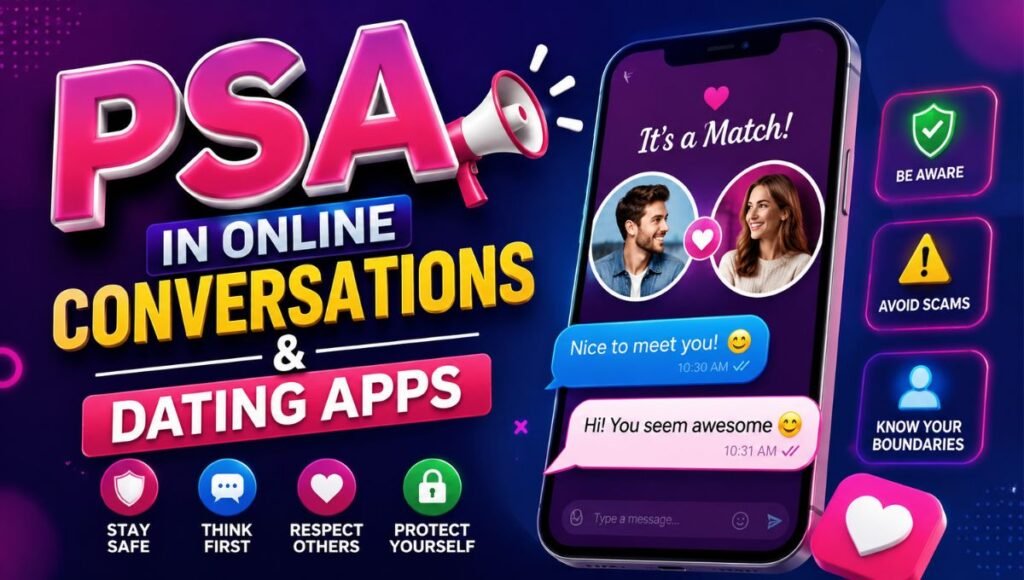 PSA in Online Conversations & Dating Apps