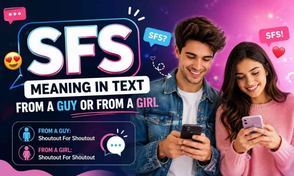SFS Meaning in Text From a Guy or From a Girl