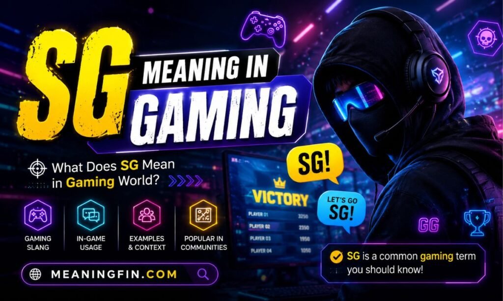 SG Meaning in Gaming
