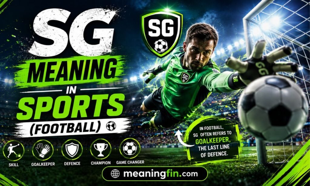 SG Meaning in Sports (Football)