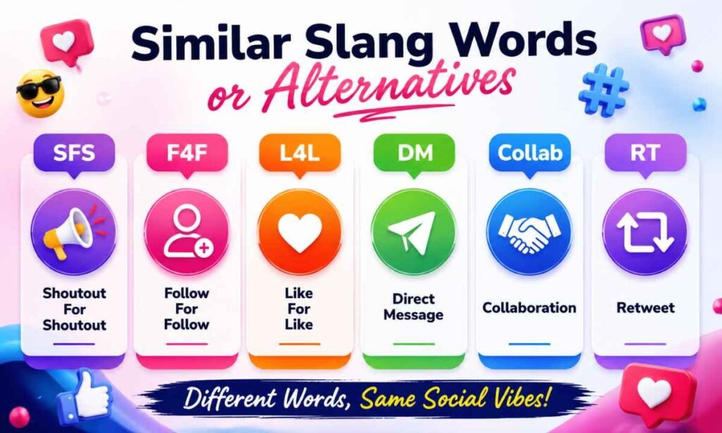 Similar Slang Words or Alternatives