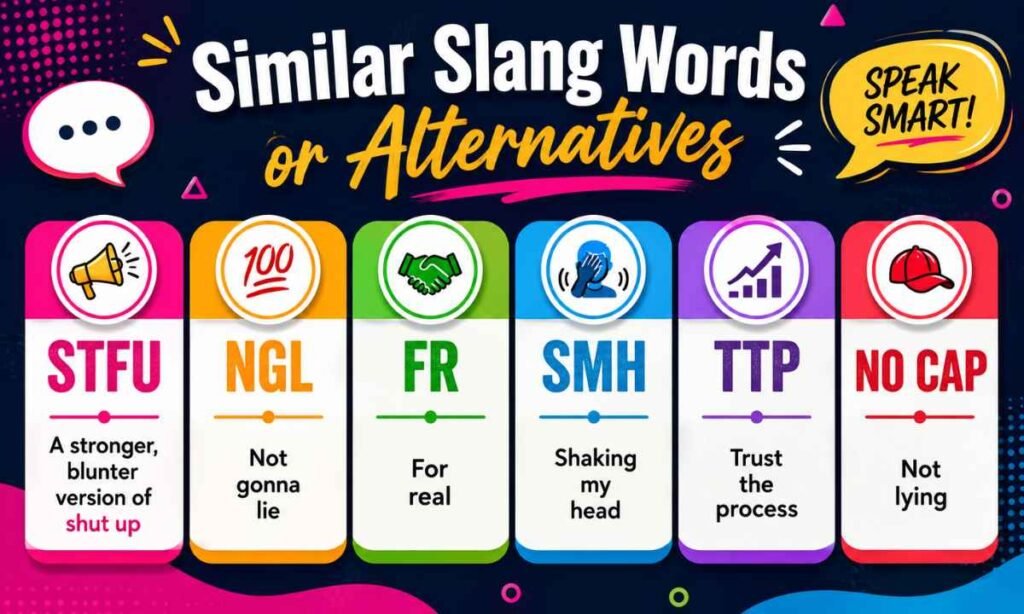 Similar Slang Words or Alternatives
