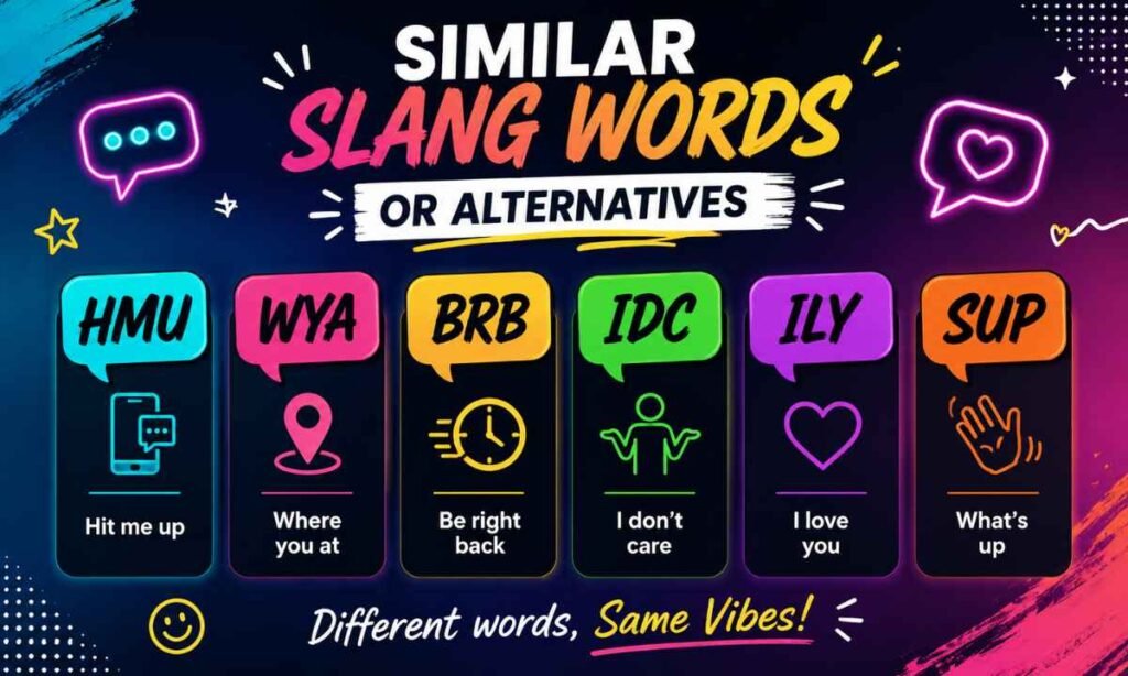 Similar Slang Words or Alternatives