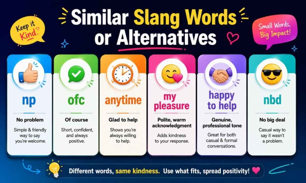 Similar Slang Words or Alternatives