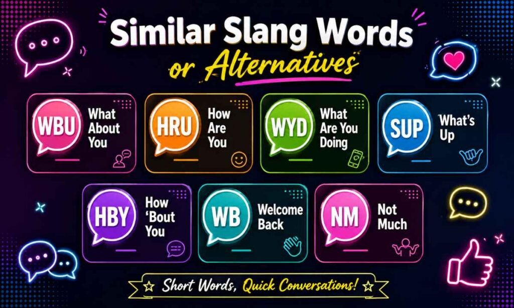 Similar Slang Words or Alternatives