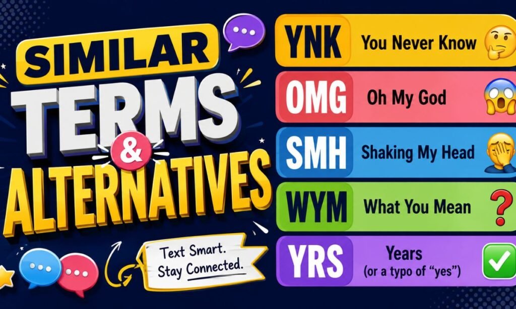 Similar Terms & Alternatives