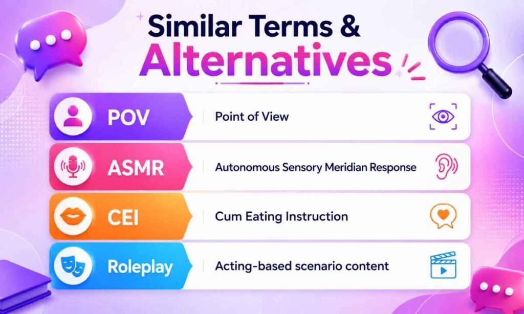 Similar Terms & Alternatives