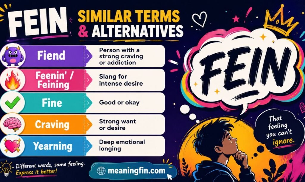 Similar Terms & Alternatives