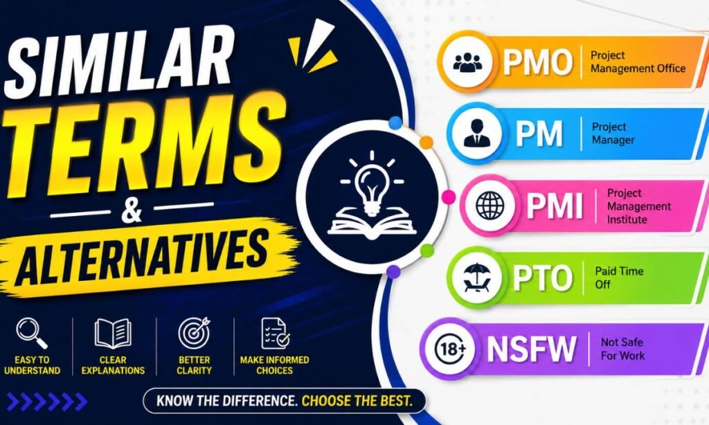 Similar Terms & Alternatives