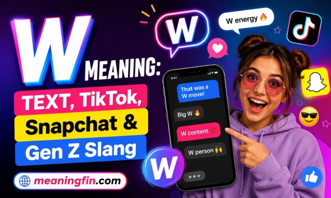 W Meaning