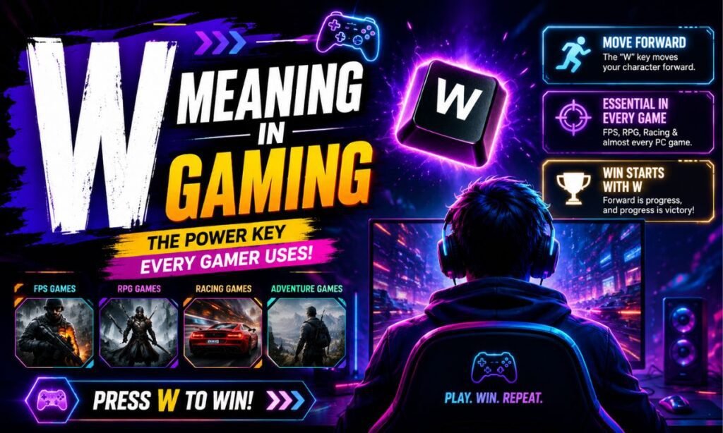 W Meaning in Gaming