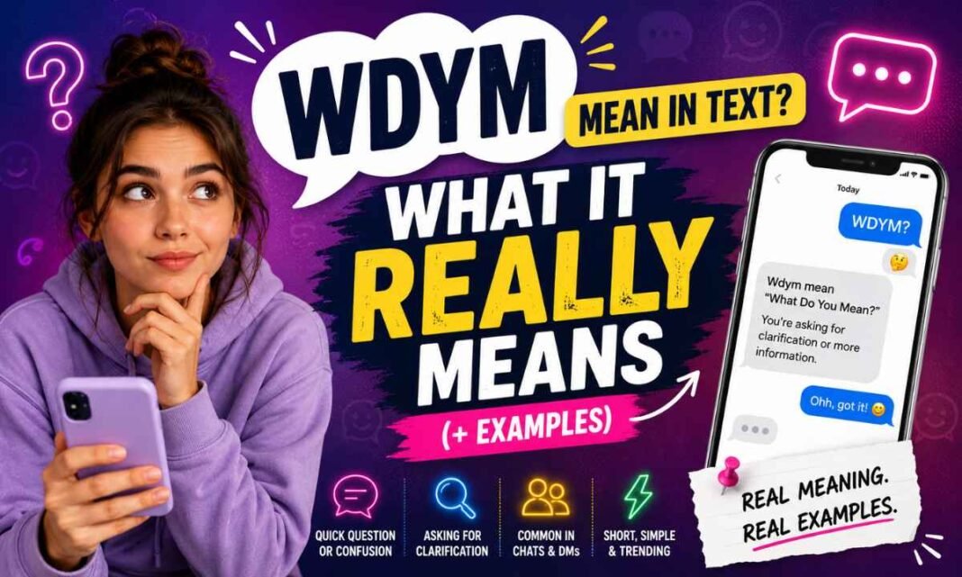 WDYM Mean in Text What It Really Means (+ Examples)