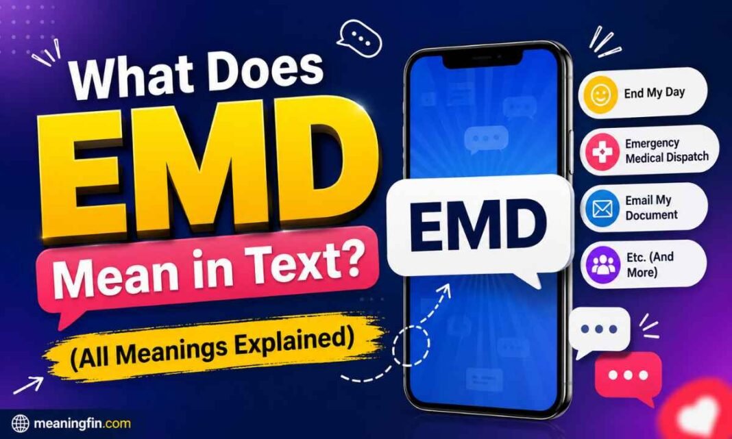 What Does EMD Mean in Text_ (All Meanings Explained)