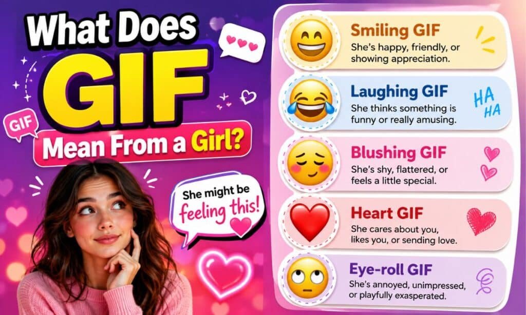 What Does GIF Mean From a Girl