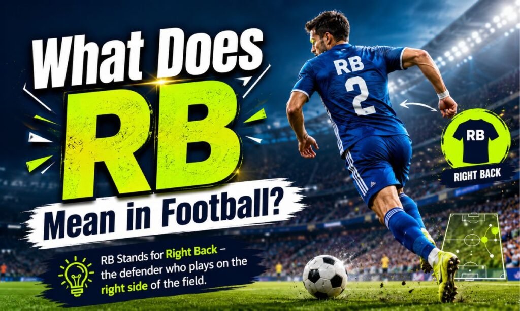 What Does RB Mean in Football