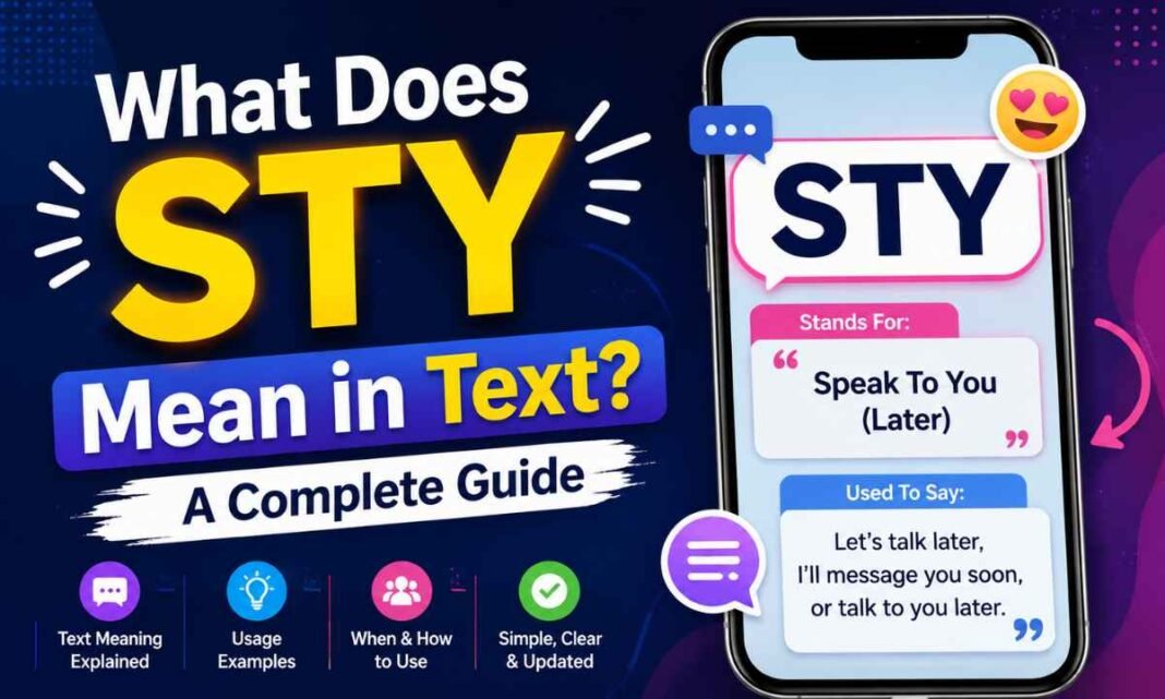 What Does STY Mean in Text_ A Complete Guide