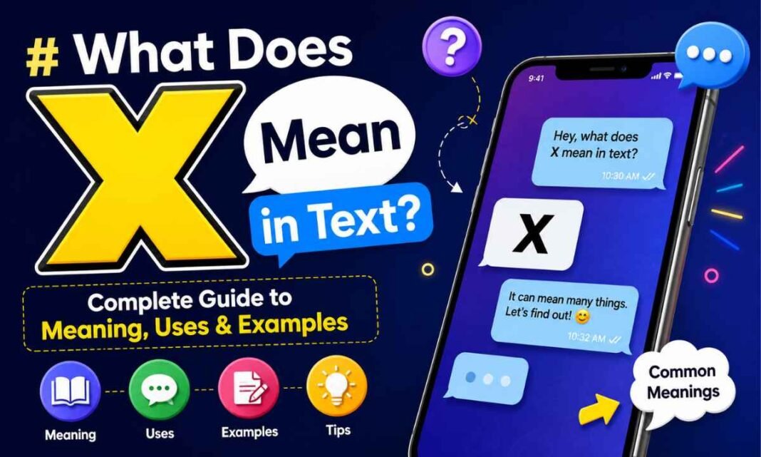 What Does X Mean in Text_ Complete Guide to Meaning, Uses & Examples