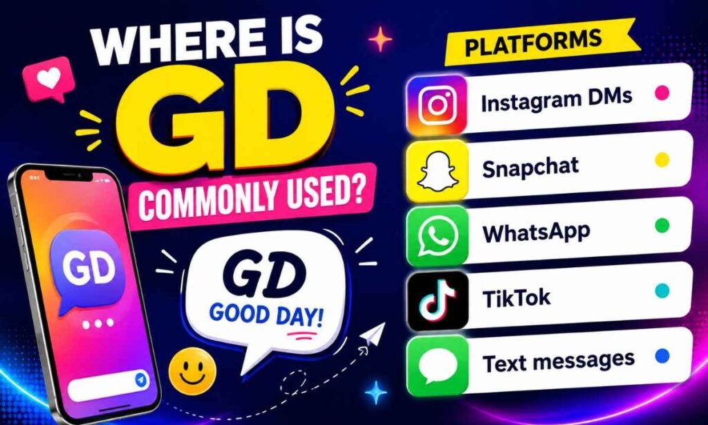 Where Is GD Commonly Used