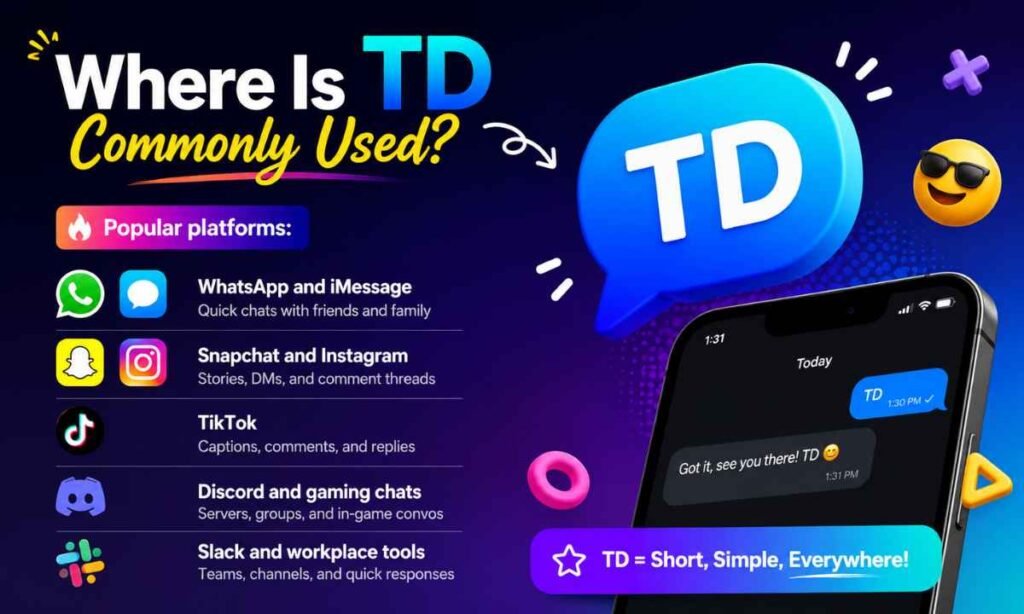 Where Is TD Commonly Used